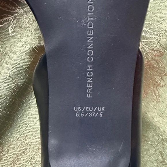 French Connection Dorsey Heels size 6.5 (BL) - Picture 7 of 12